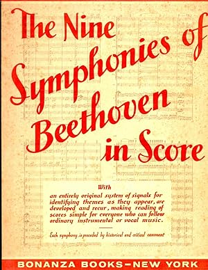 Imagen del vendedor de The Nine Symphonies of Beethoven in Score a la venta por Book Booth