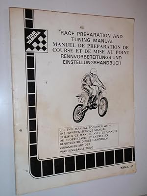 Imagen del vendedor de Race Preparation and Tuning Manual. YZ and IT Series. a la venta por Westgate Bookshop