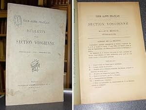 Club Alpin Français. Bulletin de la Section Vosgienne, treizième année, n° 2, février-mars 1894