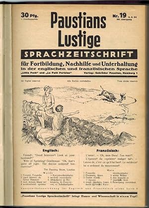 Paustians Lustige Sprachzeitschrift für Fortbildung, Nachhilfe und Unterhaltung in der englischen...