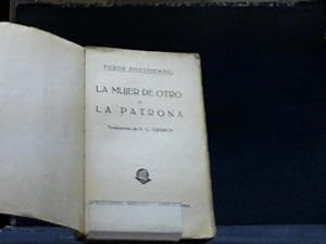 Seller image for LA MUJER DE OTRO Y LA PATRONA FEDOR DOSTOIEWSKI for sale by LIBRERIA ANTICUARIA SANZ