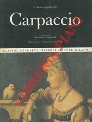 Bild des Verkufers fr L'opera completa di Carpaccio. zum Verkauf von Libreria Piani