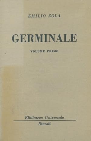 Bild des Verkufers fr Germinale. zum Verkauf von Libreria Piani