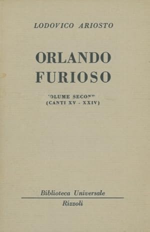 Bild des Verkufers fr Orlando Furioso. zum Verkauf von Libreria Piani