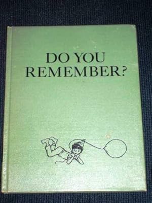 Seller image for Do You Remember? for sale by Lotzabooks