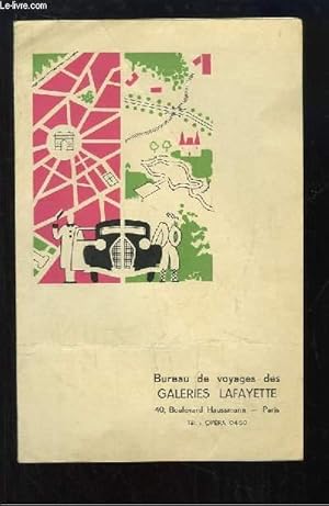 Seller image for Brochure du "Bureau de voyages des Galeries Lafayette. : Croisire de Luxe" for sale by Le-Livre