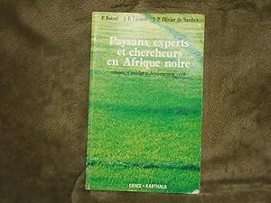 Seller image for Paysans, Experts Et Chercheurs En Afrique Noire: Sciences Sociales Et Developpement Rural for sale by La Bouquinerie  Dd