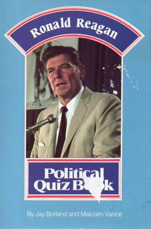 Seller image for Ronald Reagan Political Quiz Book for sale by Bookfeathers, LLC
