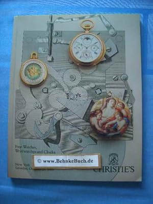 Bild des Verkufers fr Fine Watches, Wristwatches and Clocks. From the Collection of The late David Felix. The Remaining Stock-in-Trade of The Otto K. Kramer Watch Shop, Chicago, Illinois and from various sources. zum Verkauf von Antiquariat BehnkeBuch