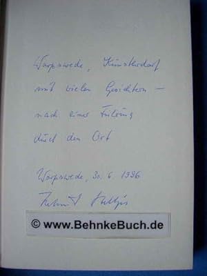Bild des Verkufers fr Worpsweder Almanach : Dichtung, Erzhlung, Dokumente. zum Verkauf von Antiquariat BehnkeBuch