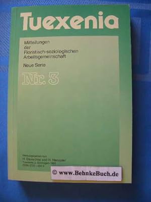 Tuexenia. Mitteilungen der floristisch-soziologischen Arbeistgemeinschaft. Neue Serie, Nr.: 3.