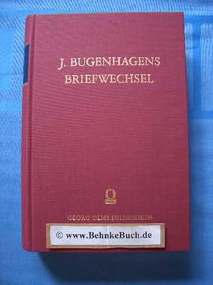 Bild des Verkufers fr Dr. Johannes Bugenhagens Briefwechsel. zum Verkauf von Antiquariat BehnkeBuch