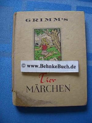 Bild des Verkufers fr Tiermrchen der Brder Grimm. Ill. von Peter. zum Verkauf von Antiquariat BehnkeBuch