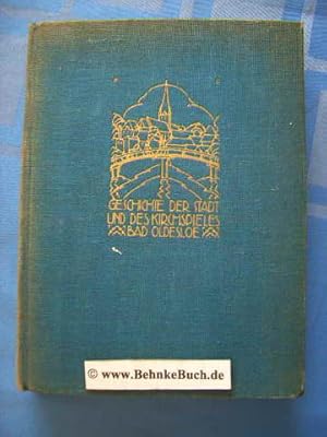 Image du vendeur pour Geschichte der Stadt und des Kirchspiels Oldesloe. mis en vente par Antiquariat BehnkeBuch