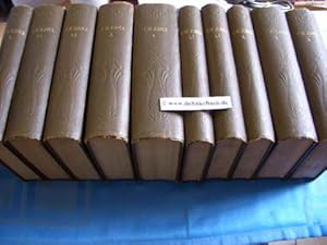 Imagen del vendedor de [M. Tullii Ciceronis]: Opera quae supersunt omnia ex recensione J.C. Orellius [io. Casp. Orellii]. (Bd.1-4:) Editio Altera Emendatior. Curaverunt J.C. Orellius et J.G. Baiterus. (Bd.2:) C. Helmius. Bd 5-8 in EA. (Bde 2 und 5 in 2 ABteilungen). Gebunden in 10 Bnden. a la venta por Antiquariat BehnkeBuch