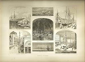 Seller image for Scenes In Baltimore, Illustration for sale by Legacy Books II
