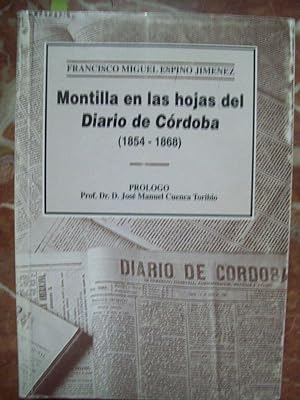 MONTILLA EN LAS HOJAS DEL DIARIO DE CÓRDOBA (1854-1868)