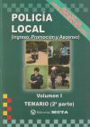 Imagen del vendedor de Polica Local: temario. Vol. I, segunda parte a la venta por Agapea Libros