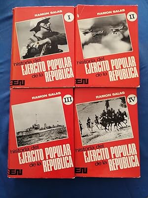 Historia del Ejército Popular de la República. I-IV