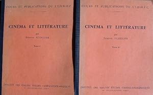 Seller image for Cinma et littrature. for sale by Librairie les mains dans les poches