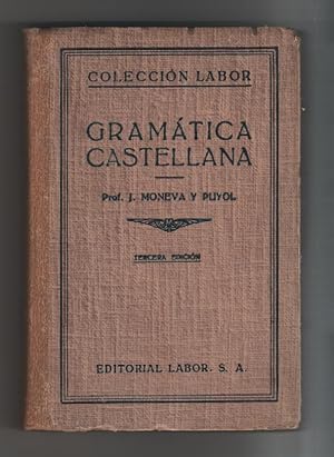 Imagen del vendedor de Gramtica castellana a la venta por Librera El Crabo