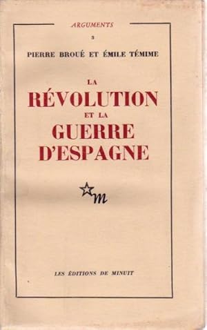Bild des Verkufers fr La rvolution et la guerre d'Espagne zum Verkauf von L'ivre d'Histoires