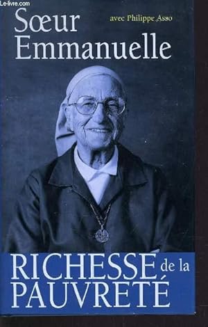 Seller image for RICHESSE DE LA PAUVRETE. for sale by Le-Livre