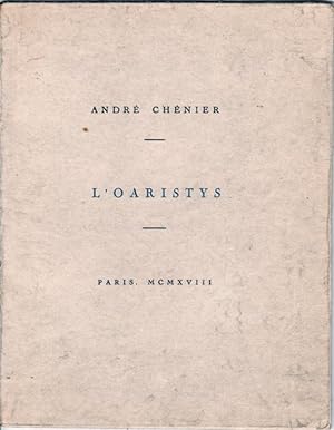 Seller image for L'Oaristys for sale by Des livres autour (Julien Mannoni)