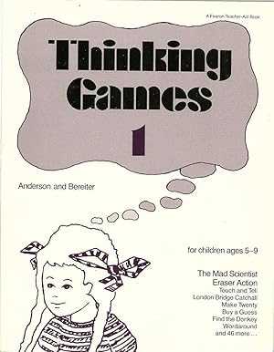 Bild des Verkufers fr Thinking Games 1 (for children ages 5-9) zum Verkauf von The Book Junction
