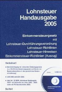 Seller image for Lohnsteuer Handausgabe 2005 for sale by getbooks GmbH
