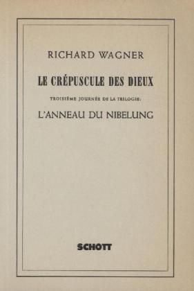 Götterdämmerung: WWV 86 D. Textbuch/Libretto.
