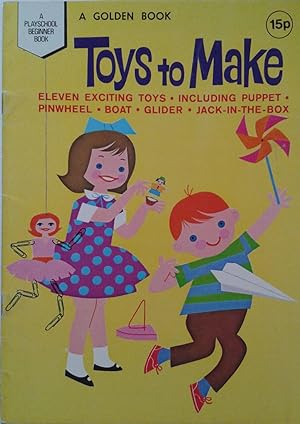 Seller image for TOYS TO MAKE A GOLDEN BOOK for sale by Book Realm