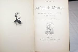 Seller image for MELANGES DE LITTERATURE ET DE CRITIQUE for sale by Librairie RAIMOND