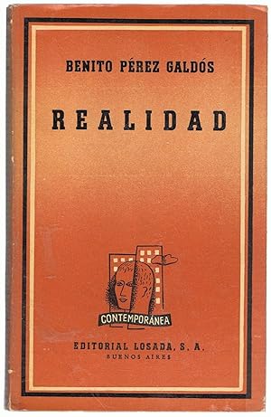 Imagen del vendedor de REALIDAD. Novela en cinco jornadas a la venta por Librera Torren de Rueda