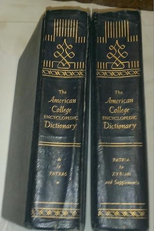 Imagen del vendedor de The American College Encyclopedic Dictionary a la venta por Big E's Books