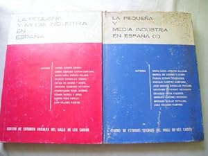 LA PEQUEÑA Y MEDIA INDUSTRIA EN ESPAÑA (2 volúmenes)
