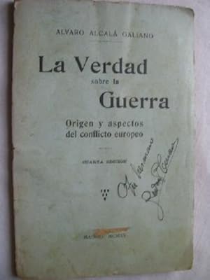 Seller image for LA VERDAD SOBRE LA GUERRA for sale by Librera Maestro Gozalbo