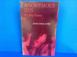 Seller image for Anonymous Sins & Other Poems for sale by Dela Duende Books