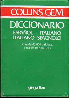 Seller image for DICCIONARIO ESPAOL-ITALIANO / ITALIANO-SPAGNOLO. for sale by angeles sancha libros