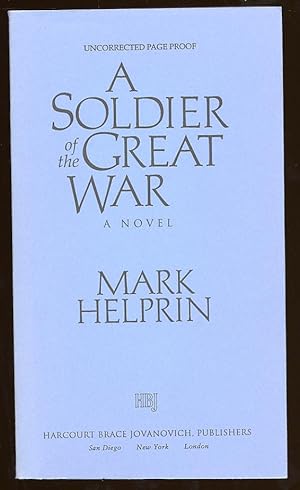 Bild des Verkufers fr A Soldier of the Great War zum Verkauf von Between the Covers-Rare Books, Inc. ABAA