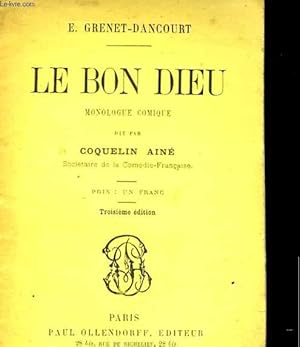 Seller image for LE BON DIEU for sale by Le-Livre