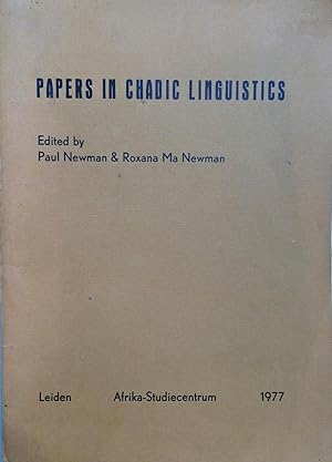 Image du vendeur pour Papers in Chadic Linguistics: Papers from the Leiden Colloquium on the Chadic Language Family, Leiden, September 15-17, 1976 mis en vente par Joseph Burridge Books