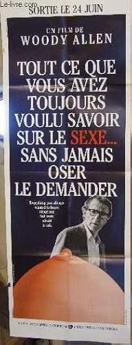 Immagine del venditore per AFFICHE DE CINEMA - TOUT CE QUE VOUS AVEZ TOUJOURS VOULU SAVOIR SUR LE SEXE SANS JAMAIS OSER LE DEMANDER venduto da Le-Livre