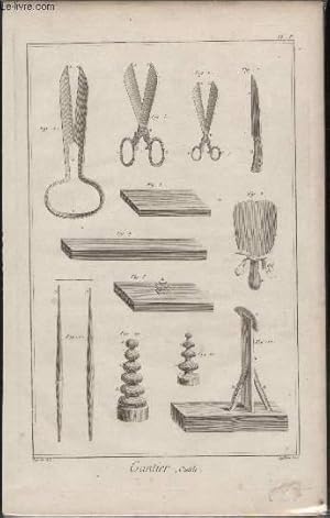 GRAVURE 18EME SIECLE - PLANCHES ORIGINALES DE L'ENCYCLOPEDIE DIDEROT D'ALEMBERT IN FOLIO - N°5 - ...