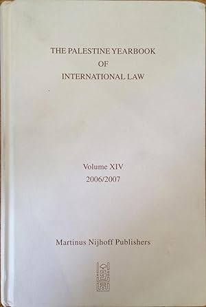 Imagen del vendedor de The Palestine Yearbook of International Law, Volume 14 (2006-2007) a la venta por Joseph Burridge Books