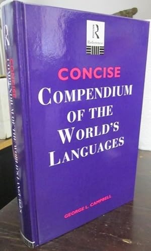 Immagine del venditore per Concise Compendium of the World's Languages venduto da Atlantic Bookshop