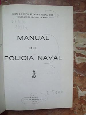 MANUAL DE POLICÍA NAVAL