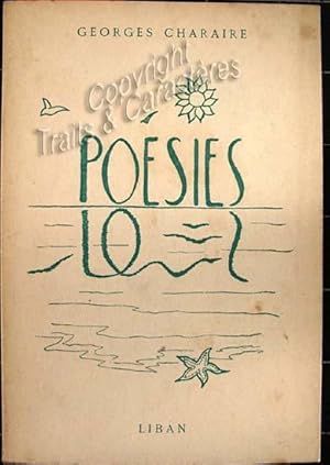 Poésies.