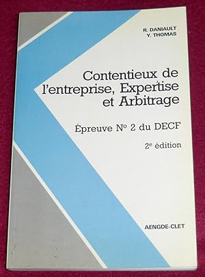 Seller image for CONTENTIEUX DE L'ENTREPRISE, EXPERTISE ET ARBITRAGE for sale by LE BOUQUINISTE