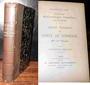 Imagen del vendedor de AMOURS TRAGIQUES DU COMTE DE COMMINGES - ADOLPHE a la venta por Livres 113